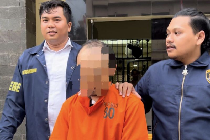 Polda Banten tangkap ayah tiri cabuli anak bawah umur di Serang