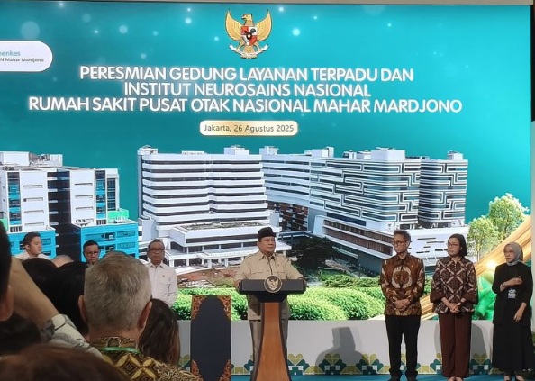 Prabowo resmikan Gedung Layanan Terpadu dan Institut Neurosains RSPON Prabowo resmikan Gedung Layanan Terpadu dan Institut Neurosains RSPON