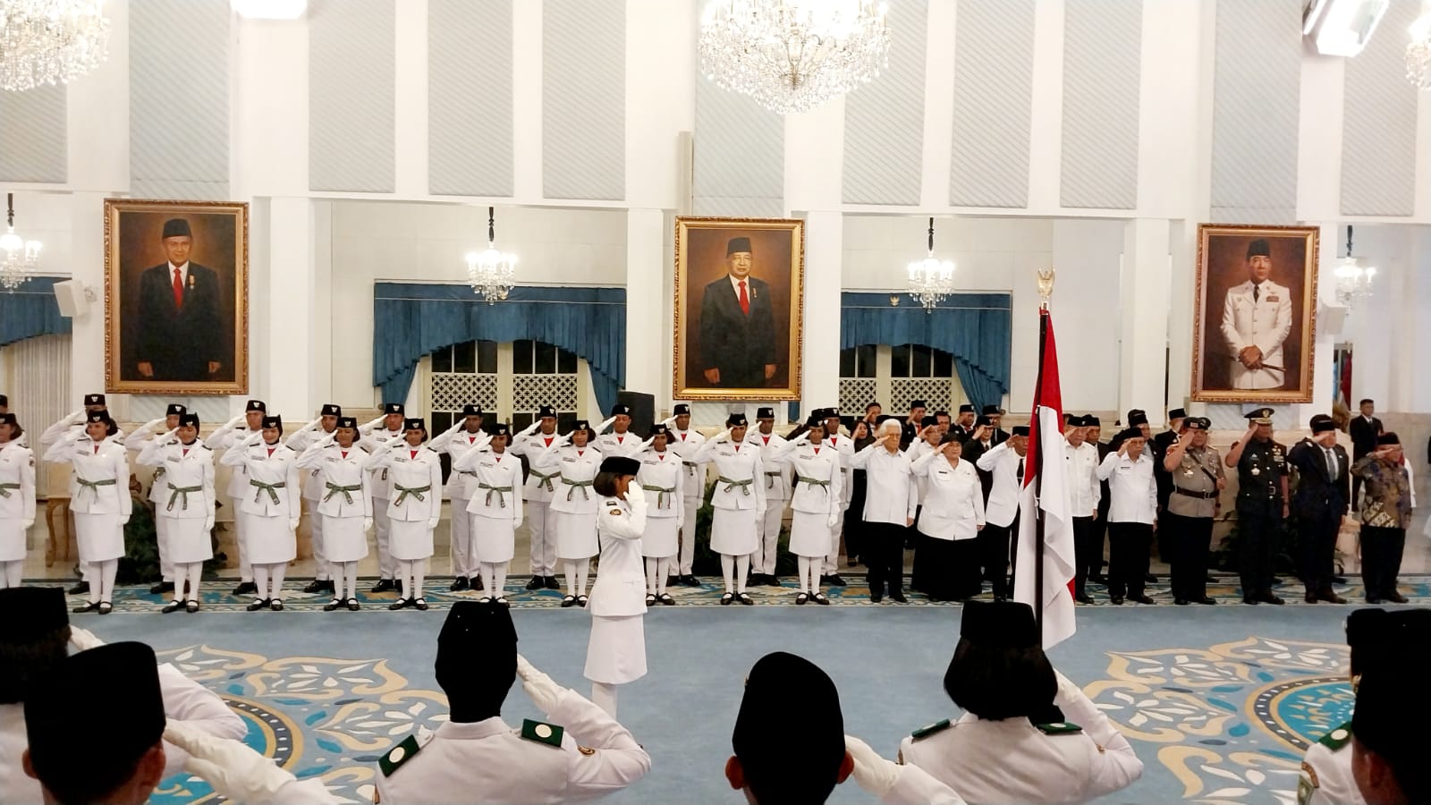76 Putra Putri Bangsa dikukuhkan sebagai Paskibraka 2025