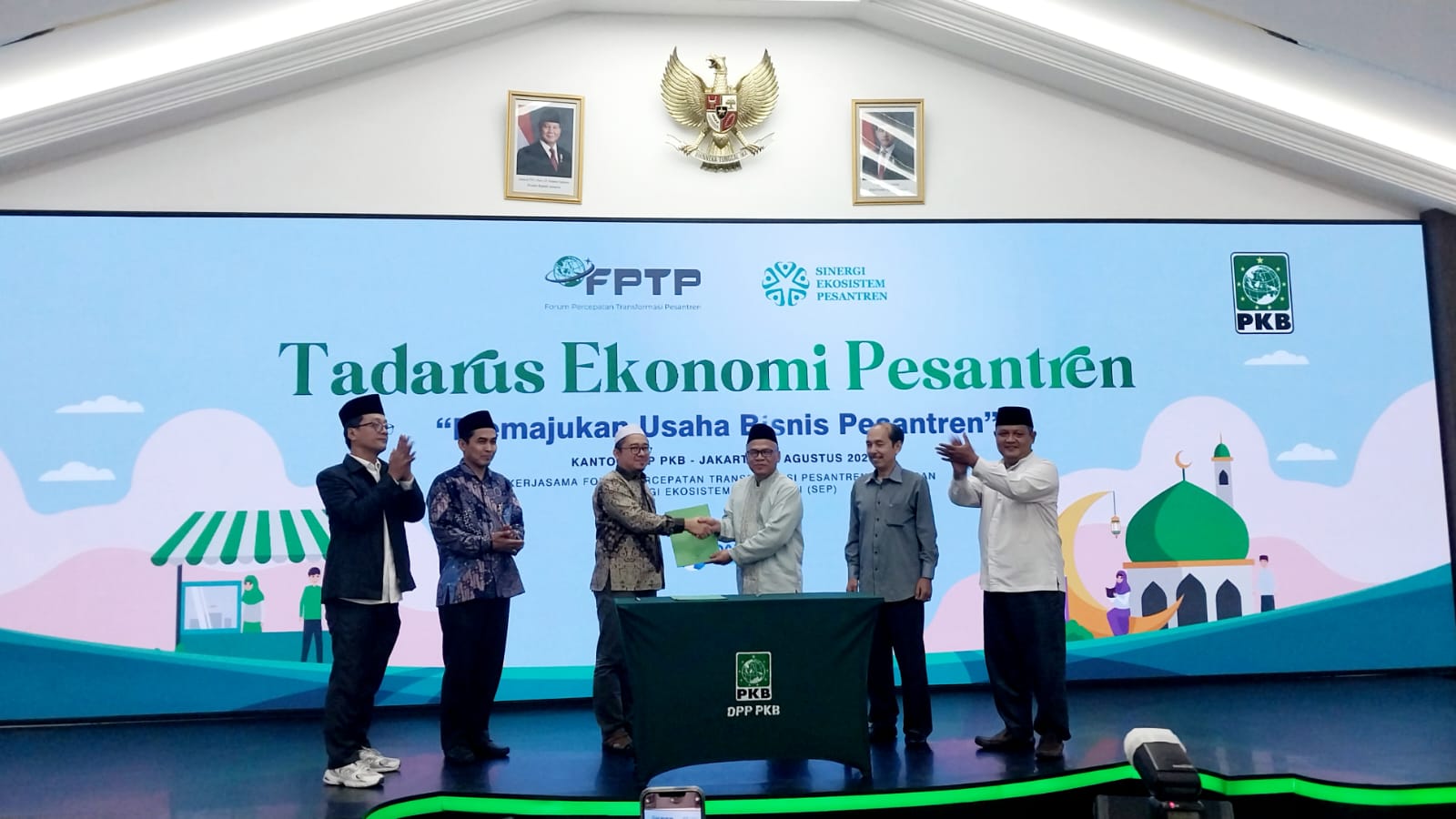 Forum percepatan transformasi pesantren PKB, dorong transformasi pesantren Lewat penguatan ekonomi d Forum percepatan transformasi pesantren PKB, dorong transformasi pesantren Lewat penguatan ekonomi d