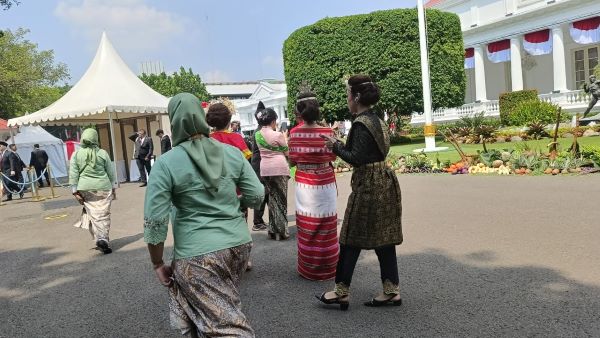 Busana Nusantara meriahkan Upacara HUT ke 80 RI di Istana Merdeka Busana Nusantara meriahkan Upacara HUT ke 80 RI di Istana Merdeka