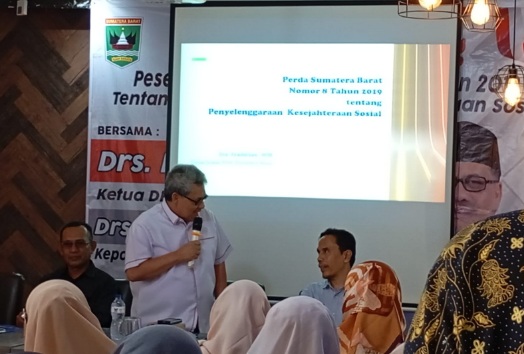 Ketua DPRD Sumbar gelar sosper validasi data penting Ketua DPRD Sumbar gelar sosper validasi data penting