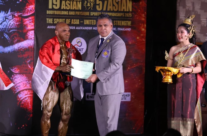 Binaragawan Papua raih peringkat lima kejuaraan binaraga ASEAN 2025 Binaragawan Papua raih peringkat lima kejuaraan binaraga ASEAN 2025