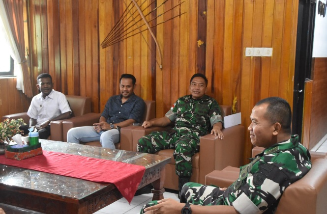 Terima kunjungan SPPI Wilayah Papua Tengah, Dandim 1710/Mimika jelaskan soal MBG Terima kunjungan SPPI Wilayah Papua Tengah, Dandim 1710/Mimika jelaskan soal MBG