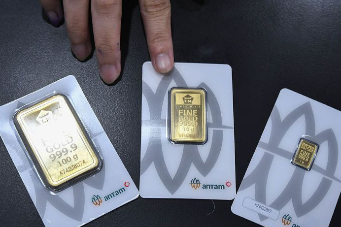 Emas Antam hari ini naik Rp3.000 ke angka Rp1,932 juta/gram Emas Antam hari ini naik Rp3.000 ke angka Rp1,932 juta/gram
