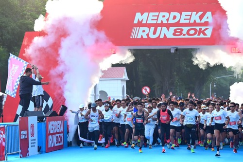 Merdeka Run 8.0K meriahkan rangkaian HUT ke-80 RI