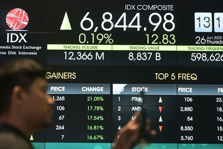 IHSG Rabu dibuka menguat 19,75 poin IHSG Rabu dibuka menguat 19,75 poin