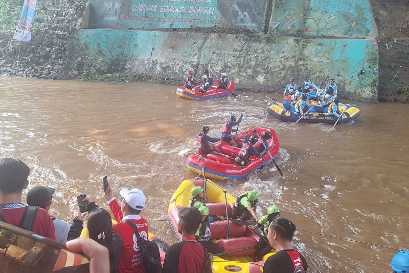 Kementerian Lingkungan Hidup ajak masyarakat peduli Sungai Ciliwung