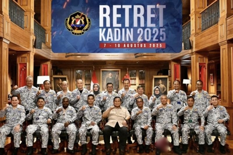 Presiden Prabowo dan tokoh penting Kadin bertemu dua jam di Hambalang