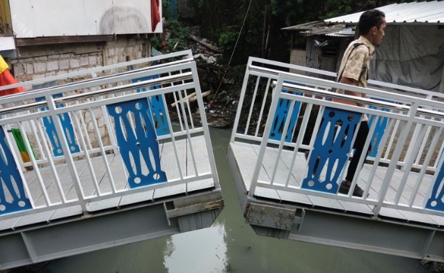 JAK Gandaria jadi jembatan angkat pertama di Jakarta JAK Gandaria jadi jembatan angkat pertama di Jakarta