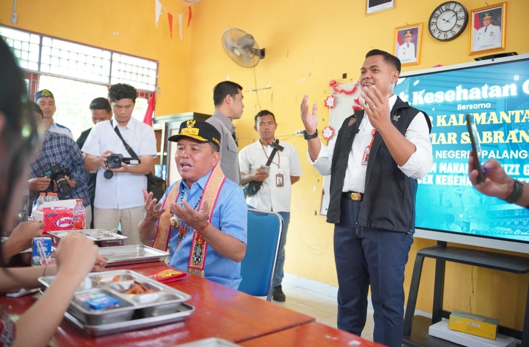 Program Presiden Prabowo di Kalteng Berjalan lancar, anak-anak antusias ikuti CKG dan MBG Program Presiden Prabowo di Kalteng Berjalan lancar, anak-anak antusias ikuti CKG dan MBG