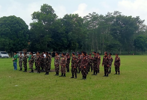 Banser Salatiga antusias ikuti Kemah Kebangsaan Gerakan Pemuda Ansor Banser Salatiga antusias ikuti Kemah Kebangsaan Gerakan Pemuda Ansor