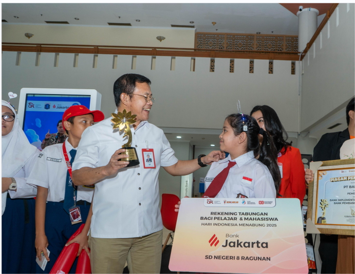 Raih penghargaan kategori Bank Implementasi KEJAR Award 2025, Bank Jakarta tembus Rp 1,7 Triliun