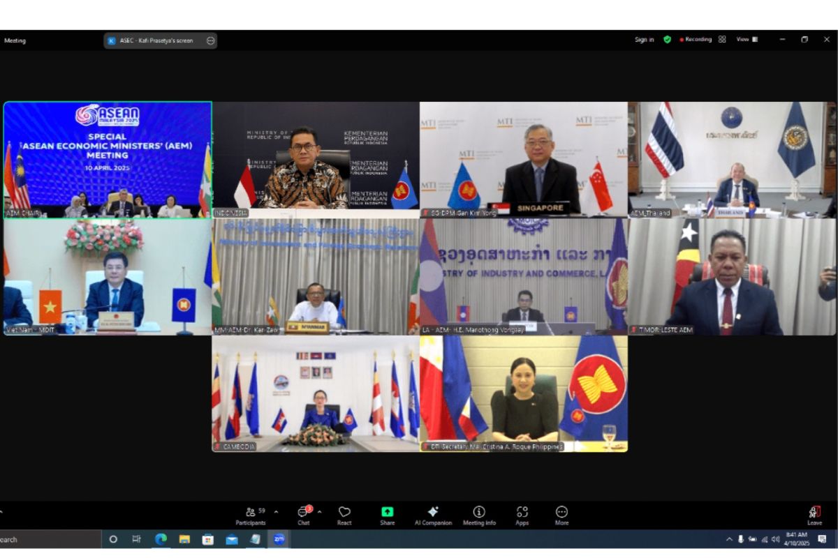 Negara ASEAN tak terapkan tarif balasan, siap dialog dengan AS