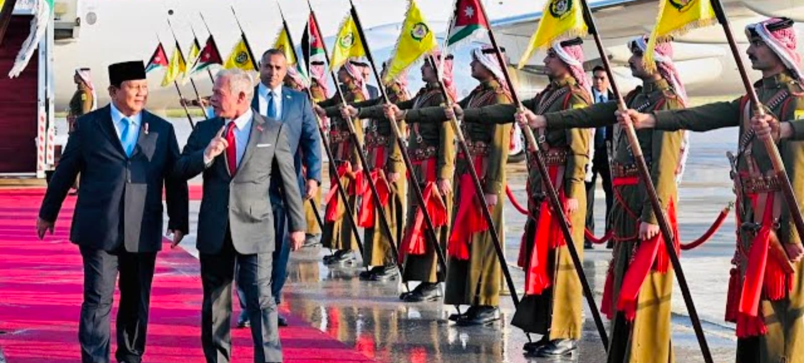 Kedekatan Presiden Prabowo dan Raja Abdullah II Kedekatan Presiden Prabowo dan Raja Abdullah II