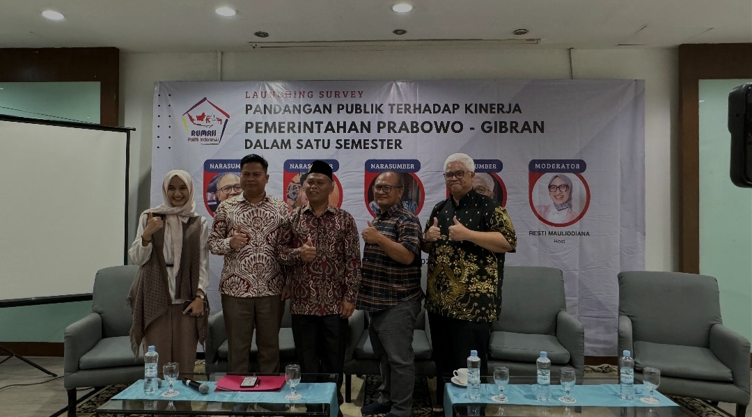 Rilis terbaru survei rumah politik Indonesia: Mayoritas puas dengan kinerja Wapres Gibran