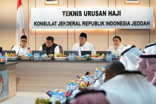 Bahasan BP Haji di pertemuan persiapan Haji 2025 Jeddah
