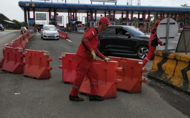 Diskresi Kepolisian, contraflow di Tol Jagorawi arah Puncak dihentikan Diskresi Kepolisian, contraflow di Tol Jagorawi arah Puncak dihentikan