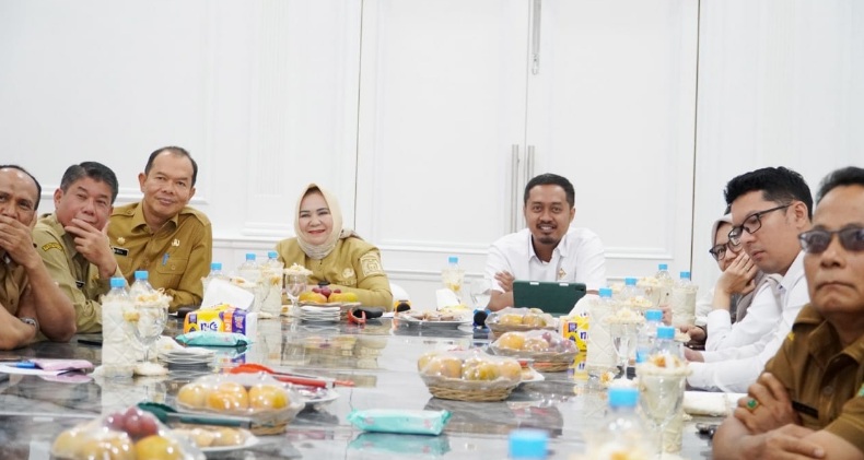 Bupati Langkat ikuti entry meeting pemeriksaan keuangan Bupati Langkat ikuti entry meeting pemeriksaan keuangan