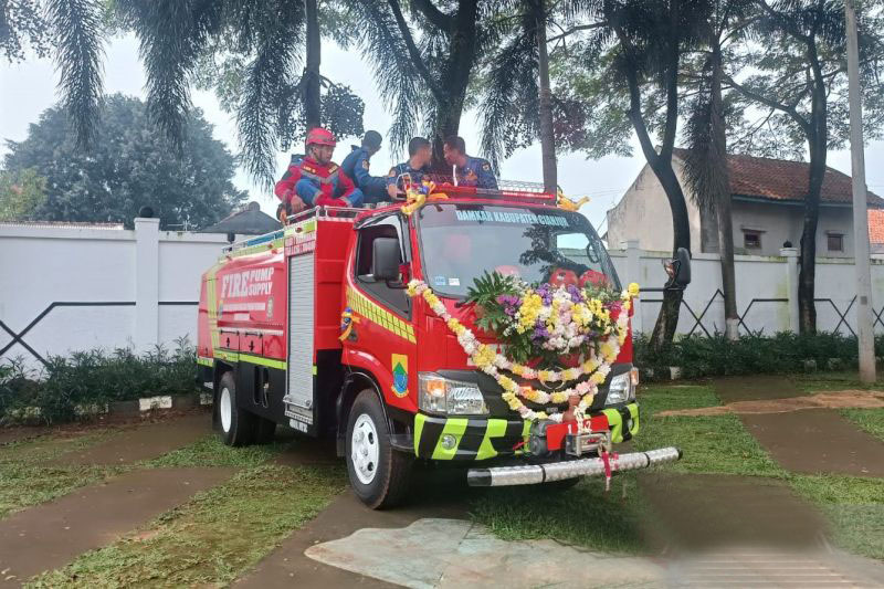 Pemkab Cianjur resmikan dua pos pemadam kebakaran di dua kecamatan