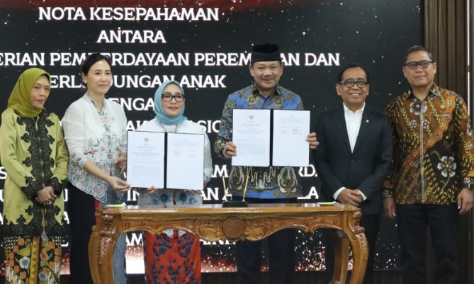 Tingkatkan pemberdayaan perempuan, BAZNAS tandatangani MoU bersama KemenPPPA RI Tingkatkan pemberdayaan perempuan, BAZNAS tandatangani MoU bersama KemenPPPA RI