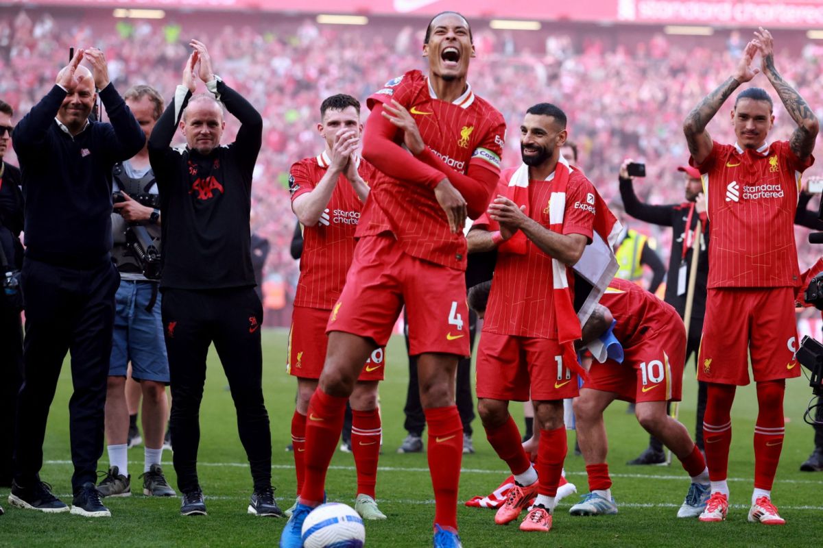 Liverpool juara Liga Inggris 2024-2025 Liverpool juara Liga Inggris 2024-2025