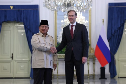 Prabowo terima Wakil PM Rusia, langsung ngantor usai lawatan