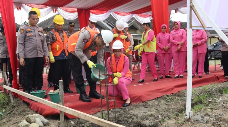 Dukung program MBG, Polres Langkat bangun SPPG Dukung program MBG, Polres Langkat bangun SPPG