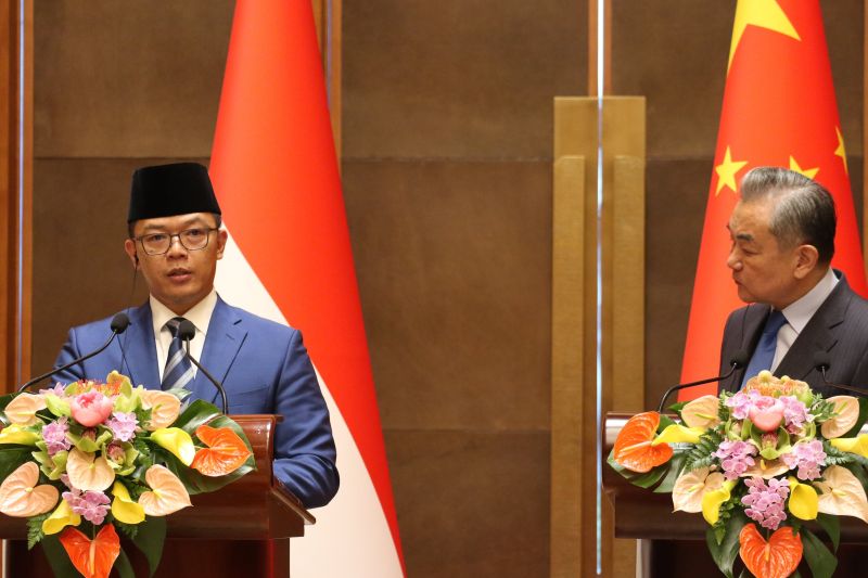 Pertemuan Indonesia-China singgung soal tarif impor AS Pertemuan Indonesia-China singgung soal tarif impor AS