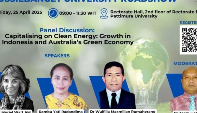 Unpatti-Australia rancang penerapan energi bersih lewat ekonomi hijau Unpatti-Australia rancang penerapan energi bersih lewat ekonomi hijau