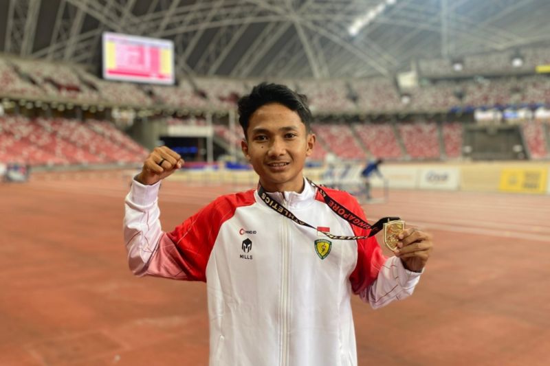 Pelari Indonesia Yad Hapizudin raih emas pada Singapore Open 2025 Pelari Indonesia Yad Hapizudin raih emas pada Singapore Open 2025