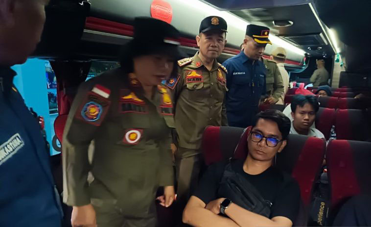 Satpol PP Badung Bali temukan satu pemilir tak kantongi identitas