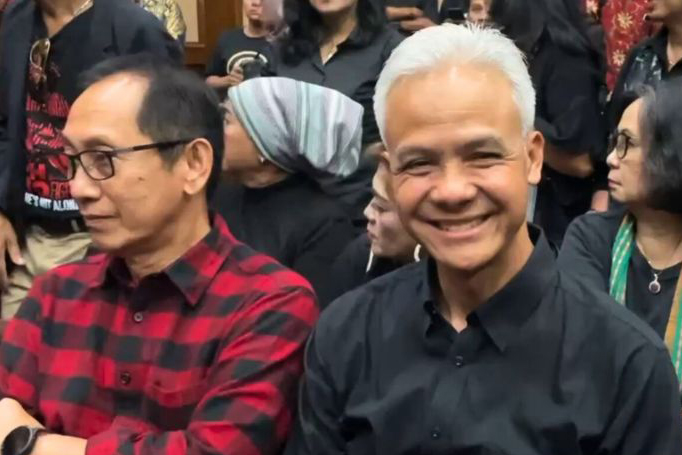 Ganjar Pranowo hadiri sidang Hasto Kristiyanto untuk beri dukungan Ganjar Pranowo hadiri sidang Hasto Kristiyanto untuk beri dukungan