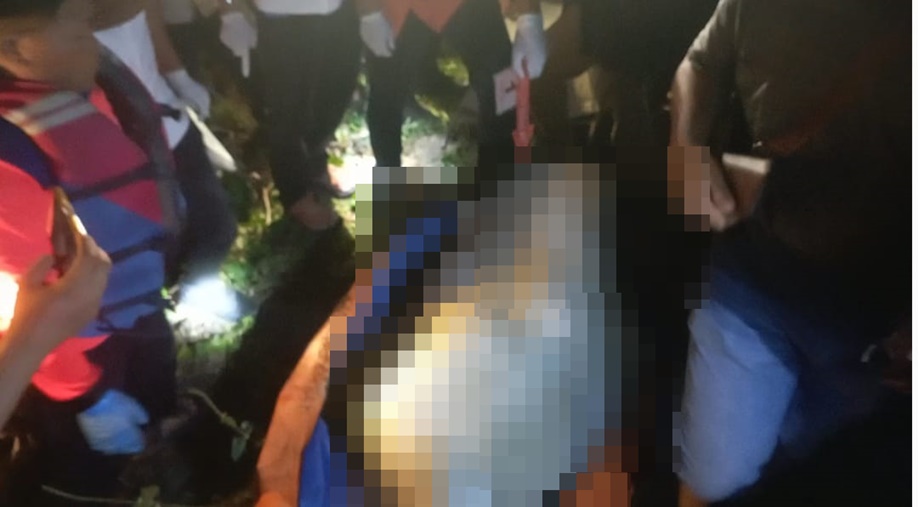 Sesosok mayat dalam karung ditemukan terapung di Pasar Rawa, Langkat