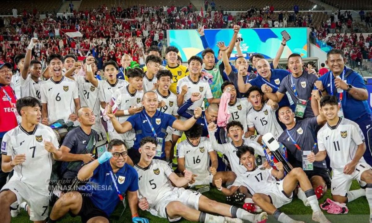 Klasemen Grup C Piala Asia U-17: Yaman pertama, Indonesia kedua