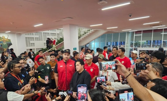 Erick Thohir bersyukur posisi Indonesia di peringkat FIFA naik ke-123