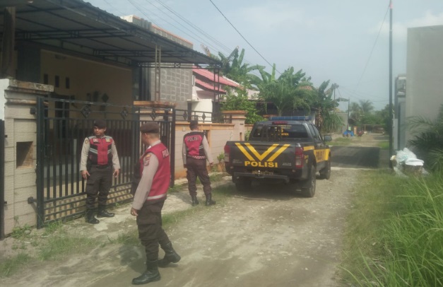Satsamapta Polres Langkat kawal keamanan rumah kosong saat mudik Satsamapta Polres Langkat kawal keamanan rumah kosong saat mudik