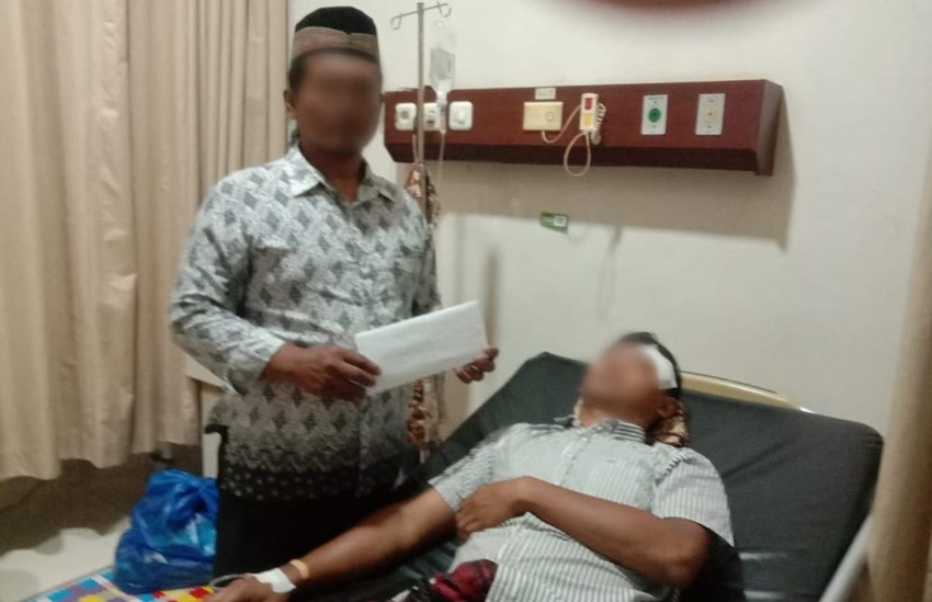 Wakil Ketua DPRD Sumut bantu pengobatan warga Langkat korban laka lantas di Aceh