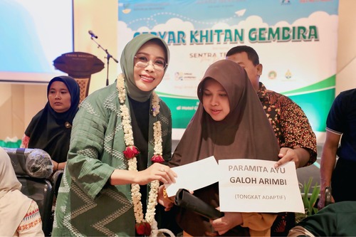Istri Mensos semangati anak kelompok rentan di Malang