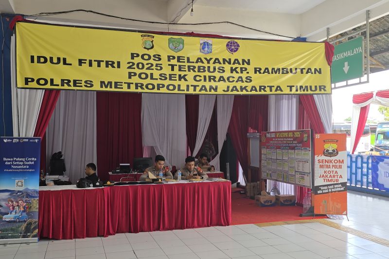 Terminal Kampung Rambutan terus siagakan posko layanan hingga 8 April Terminal Kampung Rambutan terus siagakan posko layanan hingga 8 April