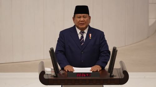 Prabowo pidato di Parlemen Turki, suarakan dukungan ke Palestina Prabowo pidato di Parlemen Turki, suarakan dukungan ke Palestina