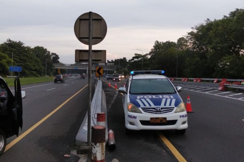 Tol Jagorawi arah Puncak diberlakukan contraflow Jumat pagi ini