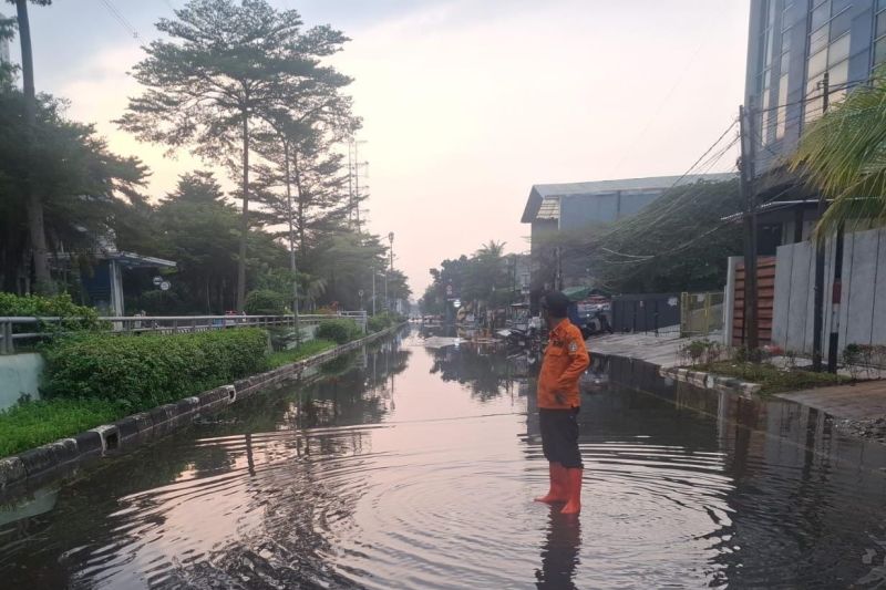 BPBD kerahkan personel untuk surutkan banjir rob di pesisir Jakut BPBD kerahkan personel untuk surutkan banjir rob di pesisir Jakut