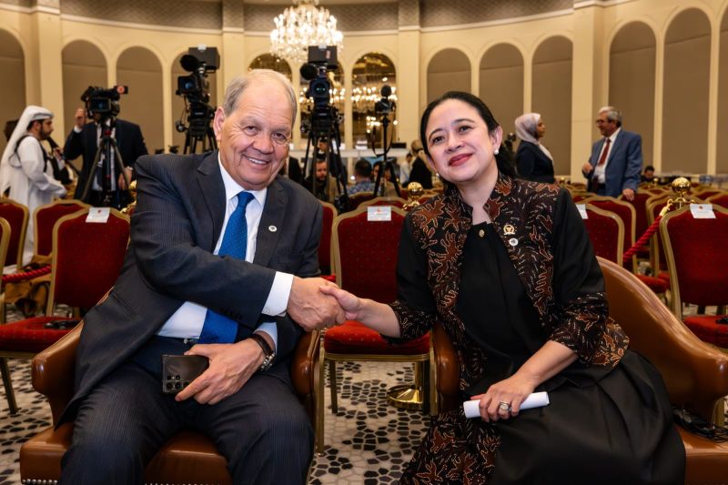 Puan kepada Ketua Parlemen Palestina: Dukungan RI tak pernah surut Puan kepada Ketua Parlemen Palestina: Dukungan RI tak pernah surut