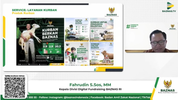 Peduli sesama, BAZNAS RI siapkan layanan kurban Iduladha 1446 H Peduli sesama, BAZNAS RI siapkan layanan kurban Iduladha 1446 H