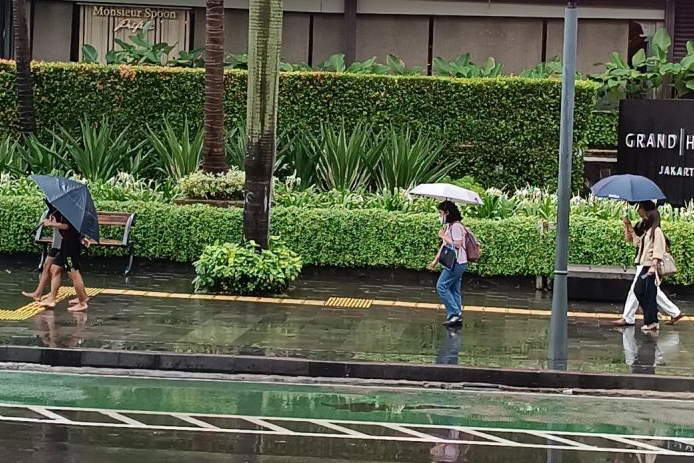 BMKG prakirakan hujan ringan terjadi di sebagian besar wilayah RI BMKG prakirakan hujan ringan terjadi di sebagian besar wilayah RI