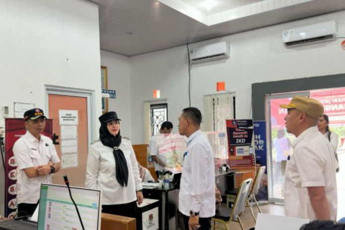 Wakil Bupati Bangka Selatan sidak sejumlah OPD