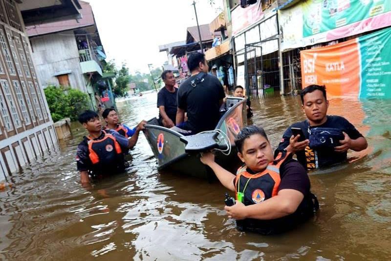 Banjir di Barito Utara Kalteng rendam 9 kecamatan