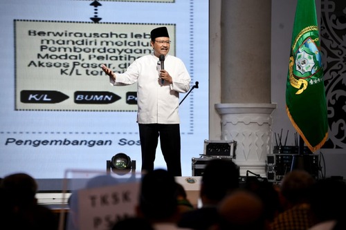 Gus Ipul: solusi kemiskinan basis DTSEN dan Sekolah Rakyat