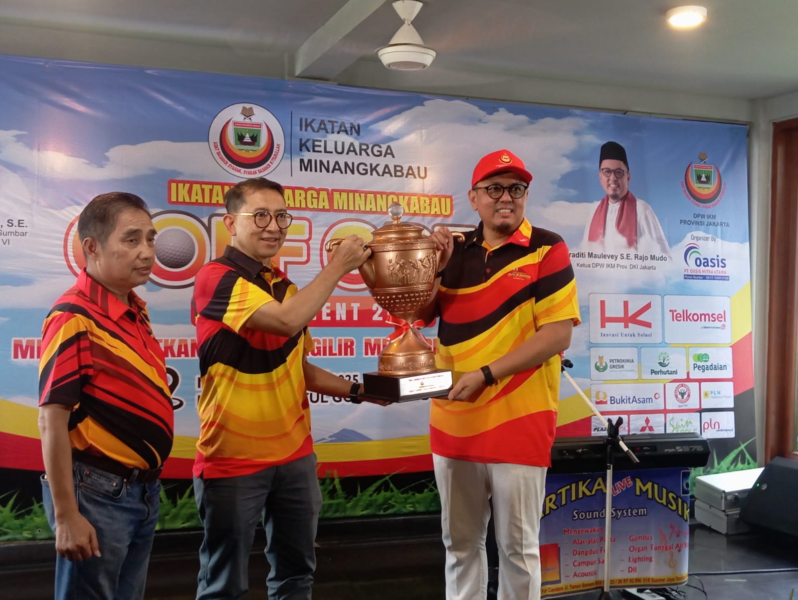 Ikatan Keluarga Minangkabau gelar Turnamen Golf Open untuk jaga silahturahmi dan lestarikan KIM